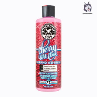 Chemical Guys Cherry Wet Wax 16 oz (ขวดจริง) แวกซ์เคลือบสีรถ