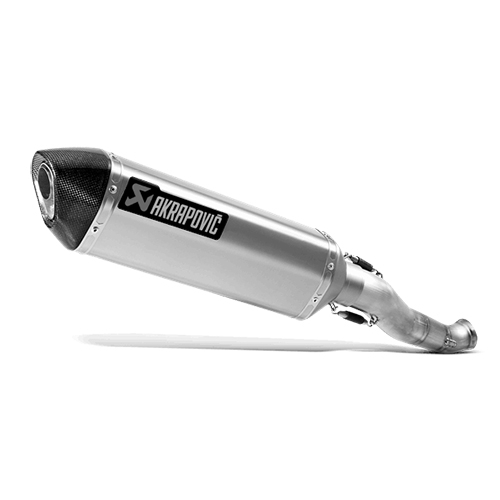 ท่อ AKRAPOVIC - SLIP ON TITANIUM LOGO ALUMINIUM Kawasaki Zx10RR 2021-2023 All new