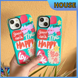 💲คูปองเคลม💲เคสไอโ case for iphone 11 12 กราฟฟิตีแฟชั่น เคส 14 13 12 11 pro max ป้องกันการล้มอย่างครอบคลุม