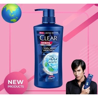 แชมพู เคลียร์ CLEAR 410ML สระผม เคลียร์ 🧊 แชมพูขจัดรังแค สูตร Menthol 🧊