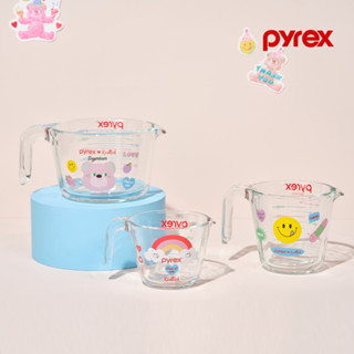 (รอ3-4 อาทิตย์) Pyrex x Knotted Measuring Cups : ถ้วยตวงเนื้อแก้ว ได้ 3 ชิ้น