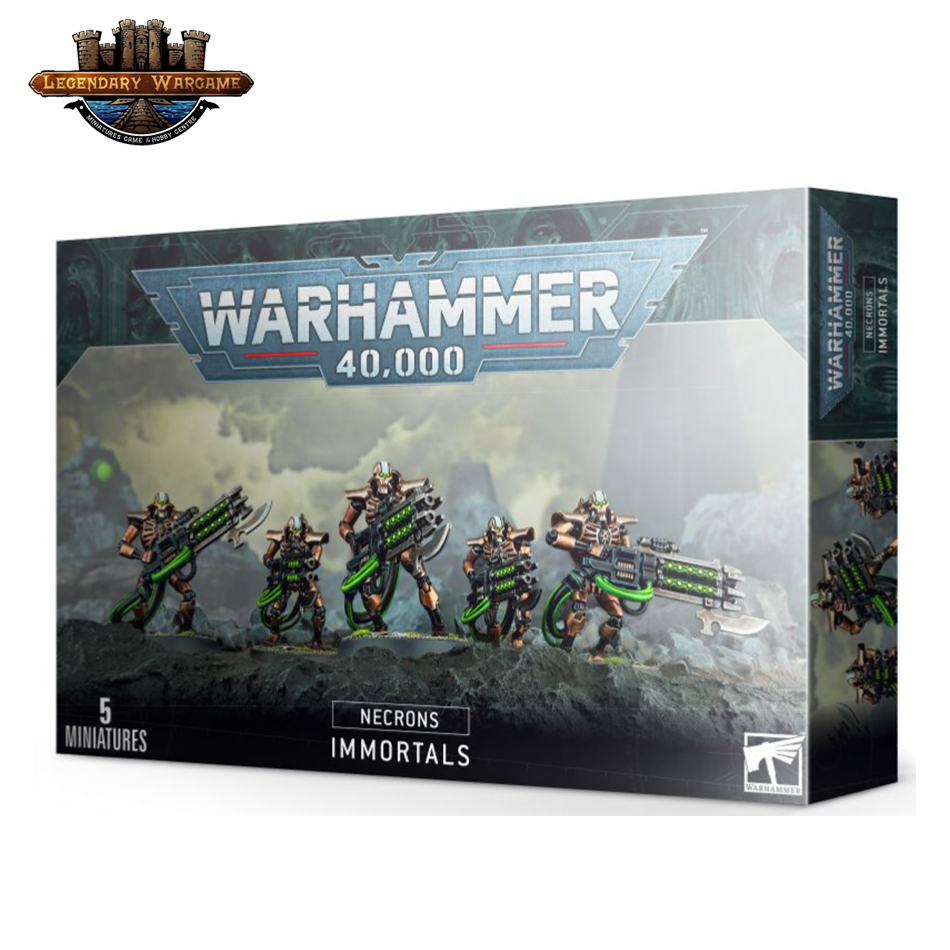 [BSF พร้อมส่ง] WARHAMMER 40K: NECRONS: IMMORTALS / DEATHMARKS โมเดลเกมสนามจำลอง