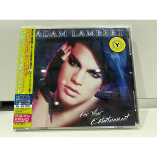 1   CD  MUSIC  ซีดีเพลง   ADAM LAMBERT  FOR YOUR ENTERTAINMENT     (A18A73)
