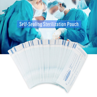 Tool Room 200pcs Medical Dental Sterilization Pouch Self-sealing Bag