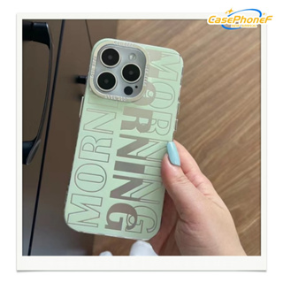 ✨ส่งของขวัญ✨เคส for iPhone 11 14 Pro Max Case for iPhone 12 13 ป้องกันการตก การป้องกัน หวานเท่ ระดับสูง เรียบง่ายเข้ากัน