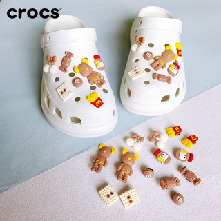 ใหม่ crocs jibbitz charms ตัวติดรองเท้า กระดุมติดรองเท้า DIY อุปกรณ์เสริม สําหรับตกแต่งรองเท้า