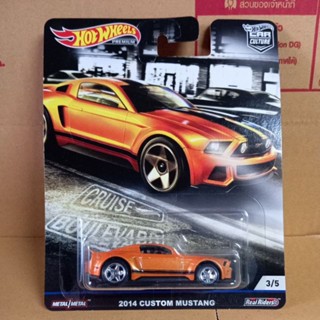 Hot wheels Premium ชุด Cruise Boulevard 2014 custom Mustang