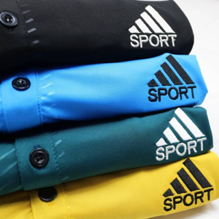 WoW!! เสื้อโปโลคอปกSport พิมพ์ลาย เสื้อคอปกกีฬา ราคาเบาเบา สวมใส่เที่ยวสบาย ออกกำลังกายก็ได้ สีสันสดใส