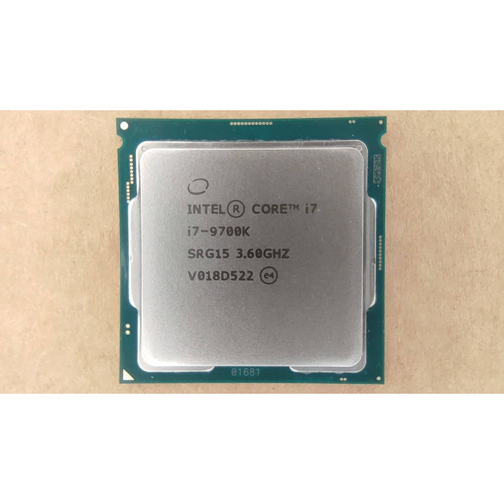 CPU Intel Core i7-9700k