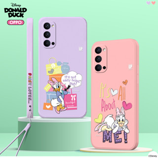 เคสเดซี่ดั๊ก หวานใจของโดนัลด์ดั๊ก รุ่น OPPO A/F//Reno ออปโป้ เคสมือถือ Donald Duck เคสน้องเป็ด ลิขสิทธิ์แท้จาก Disney