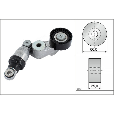 INA ลูกลอกสายพานหน้าเครื่อง ลูกรอกสายพาน Mazda 2 , CX-3  1.5D ปี15-  / 534 0585 10 (S55015980)