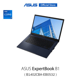 ASUS Expertbook B1 (B1402CBA-EB0532), 14" Full HD (1920x1080), Intel Core i7-1255U, 16GB DDR4 on board, 512GB PCIe 4.0 SSD, DOS