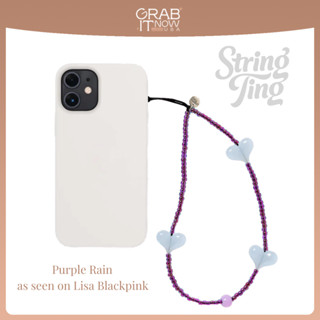 💗 PRE String Ting Purple Rain สายคล้องโทรศัพท์