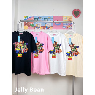 เสื้อยืด Oversize ลายทอย ป้าย JELLY BEAN