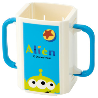 กล่องกันบีบ กล่องนม Alien GM พับเก็บได้ พกพาสะดวก Skater Drink Holder Disney