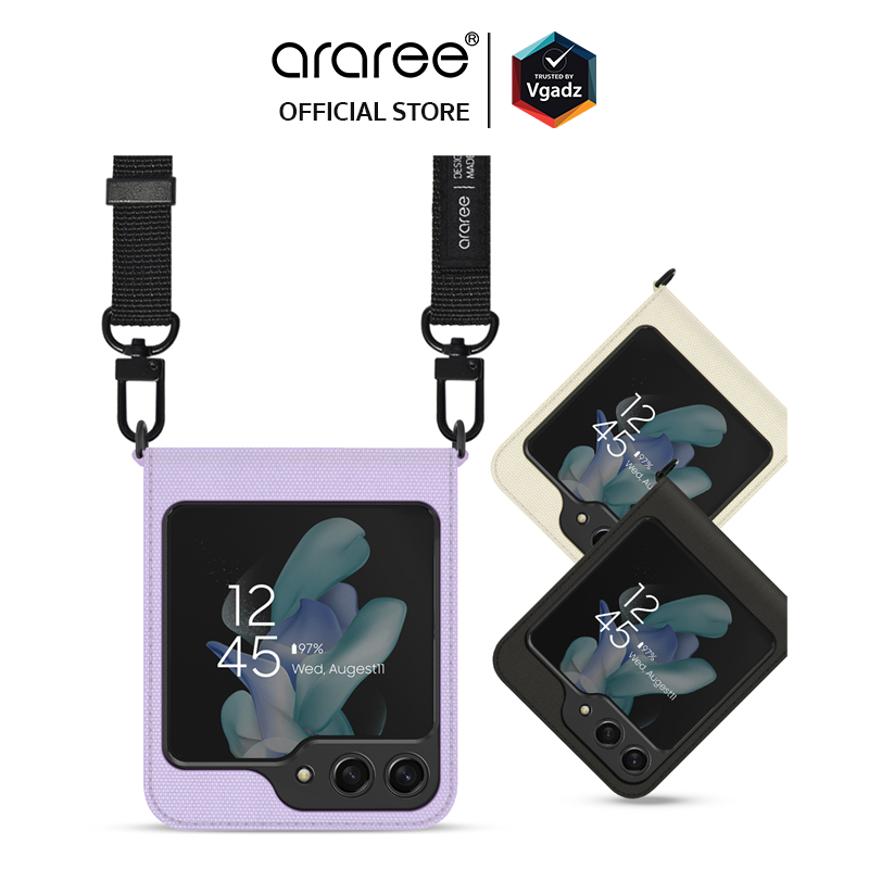 Araree - เคสสำหรับ Galaxy Z Flip 5 รุ่น Canvas Diary