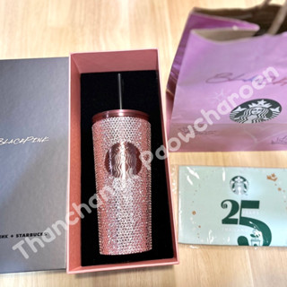 แก้ว Starbucks Stainless Steel Bling BLACKPINK Cold Cup 16oz.