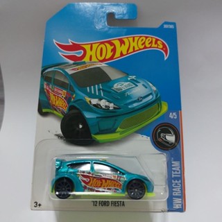 รถเหล็ก Hotwheels 12 FORD FIESTA (ib42)