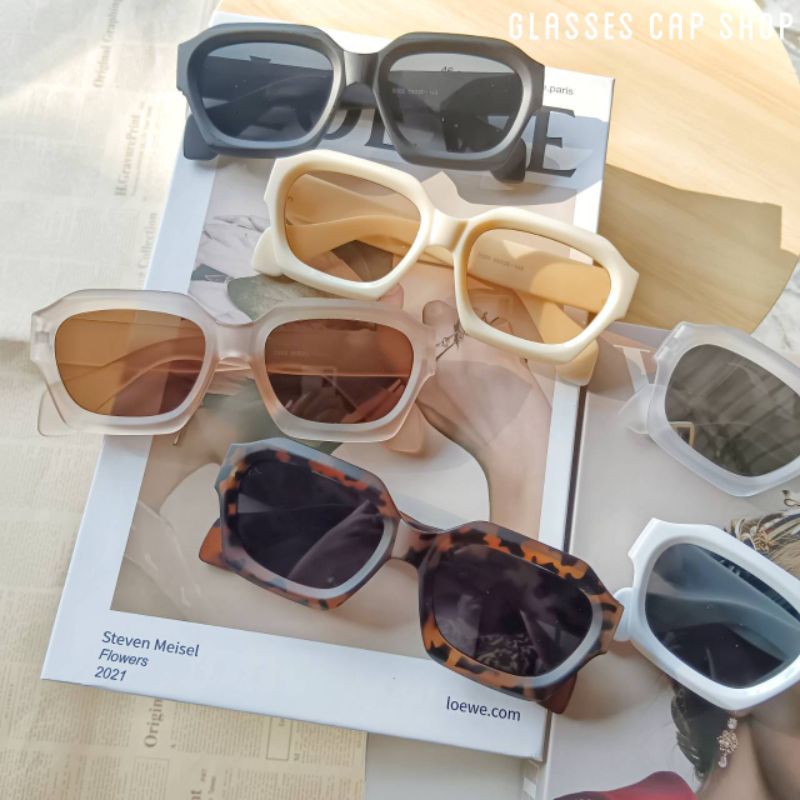 แว่นตากันแดด แว่นตาแฟชั่น New T-VAT ทรงใหม่สีสวย [ร้านในไทย🇹🇭สินค้าพร้อมส่ง]