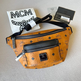 ถูกที่สุด ของแท้100% กระเป๋าคาดอก/คาดเอว New MCM Fursten Mini Belt Bag