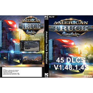 แผ่นเกมส์ PC American Truck Simulator (2DVD)