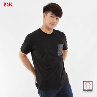 เสื้อยืด D-Transfer เนื้อผ้า Coolplus CP สีดำ