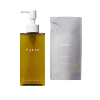 THREE Balancing Cleansing Oil N 185ml (ฉลากไทย) คลีนซิ่งออยล์รุ่นใหม่