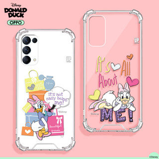 เคสใสเดซี่ดั๊กหวานใจของโดนัลด์ดั๊ก รุ่น OPPO A/F//Reno ออปโป้ เคสมือถือ Donald Duck เคสน้องเป็ด ลิขสิทธิ์แท้ 100%