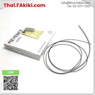 พร้อมส่ง, (A)Unused, FU-35FG Fiber Optic Sensor, ไฟเบอร์ออปติกเซนเซอร์ สเปค M3 1m, KEYENCE (66-007-911)