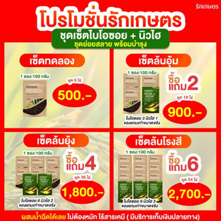 จุลินทรีย์รักเกษตรย่อยฟาง ย่อยข้าวดีด ข้าวเด้ง Bio Soil (100 กรัม)