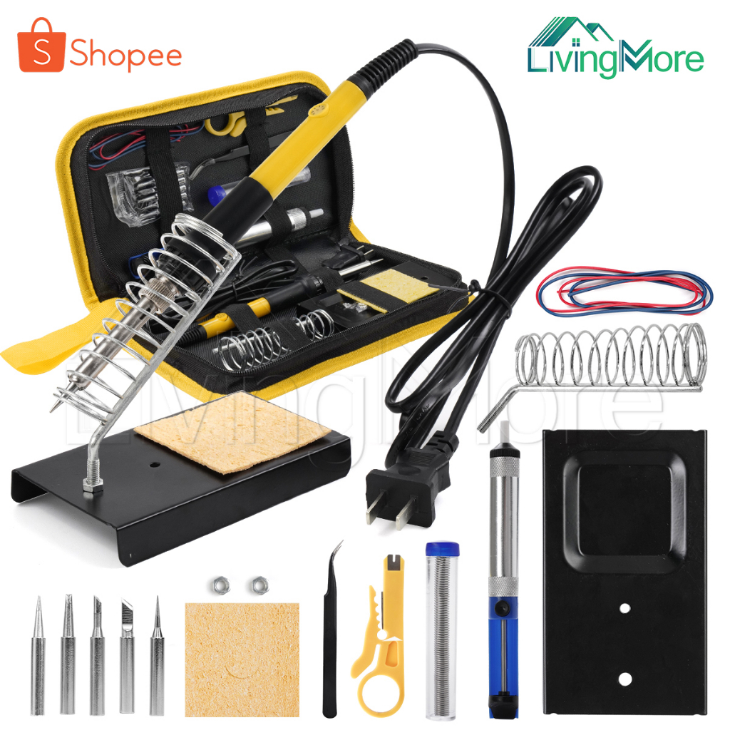 DELTON หัวแร้งบัดกรี ปรับอุณหภูมิได้ 200-450 องศา หัวแร้ง บัดกรี กำลังไฟ 20-80W ปากกาหัวแร้งบัดกรี ร