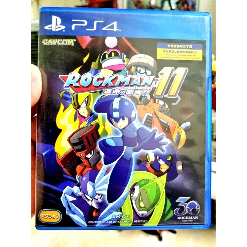 Rockman 11 PS4💥โซน 3 เอเชียแท้ๆ💯สินค้ามือสอง🥈คุณภาพดี 📸ถ่ายจากสินค้าจริงตรงปกแน่นอน แผ่นแท้📀100%