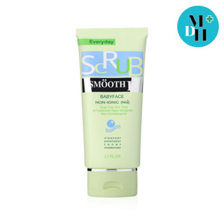 Smooth E BabyFace Scrub Facial Foam [หลอดเขียว] 1.2 / 2.2 OZ