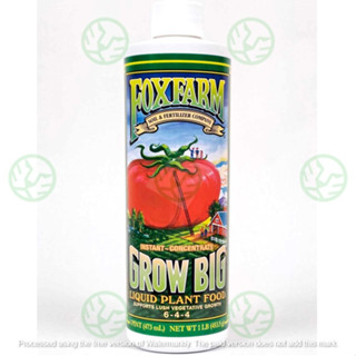 Grow Big 473mL FoxFarm ปุ๋ยหลัก ปุ๋ยเร่งโต Fox Farm