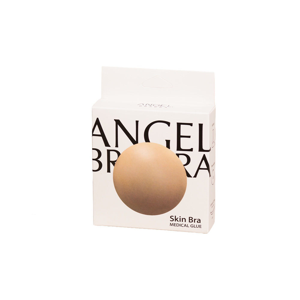 ANGEL BRABRA غطاءات حلمات سيليكون Skin Bra — لاتيه — صورة 3