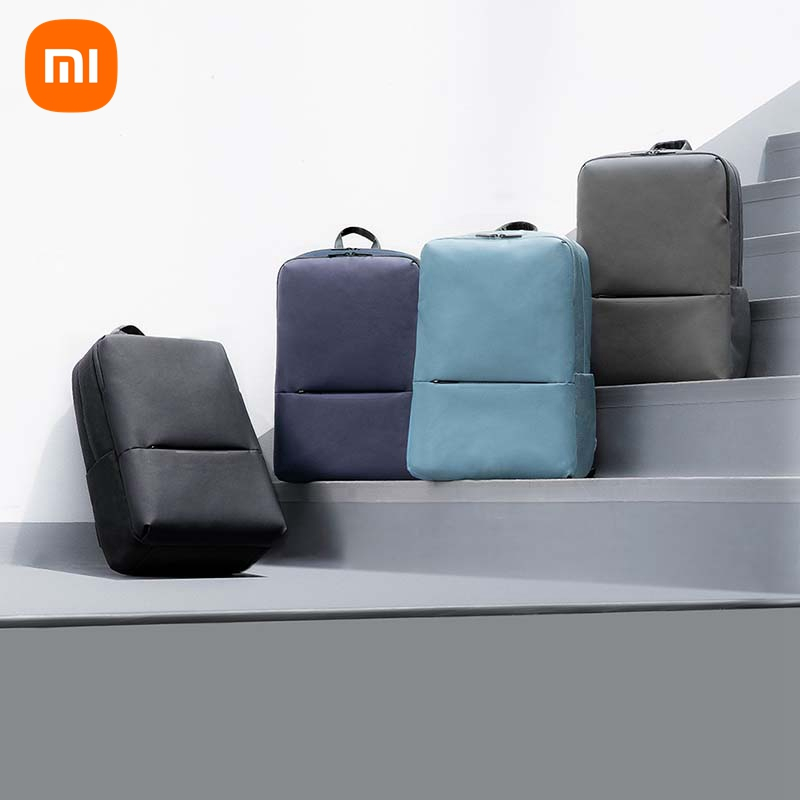 Original Xiaomi Classic Business Backpack 2 Generation 15.6inch Students Laptop Shoulder Bag Unisex Outdoor Travel