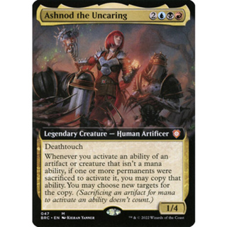 [MTG] Ashnod the Uncaring (Extended Art) [BRC] [MULTI] [MYTHIC] [NORMAL] [ENG] (การ์ดเมจิค / Magic the Gathering)