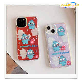 ✨ส่งของขวัญ✨เคส for iPhone 11 14 Pro Max Case for iPhone 12 13 ป้องกันการตก การป้องกัน เลเซอร์ พื้นผิวกระจก การ์ตูน