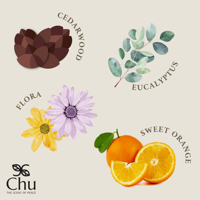 Chu Aromatic Onsen Aroma Room Diffuser 50 ml. ก้านไม้หอมปรับอากาศ กลิ่นอโรมาติกออนเซ็น - รูปที่ 2