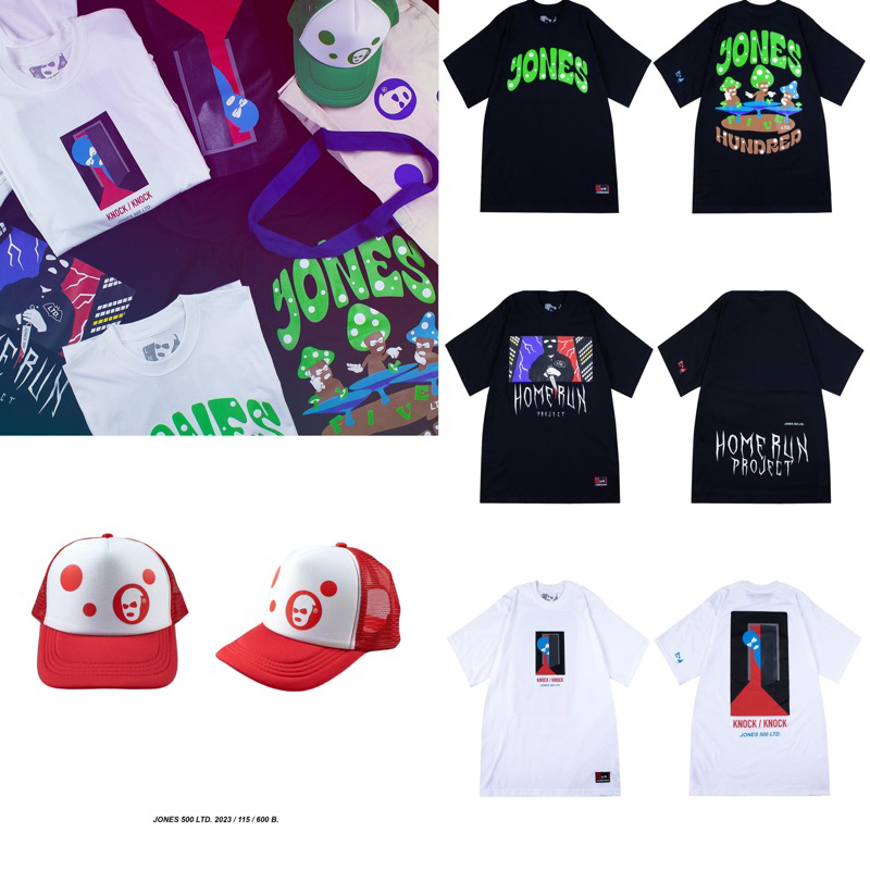 เสื้อJONE500 ของแท้คลอเล็คชั่นรุ่นพิเศษโฮนรัน HomerunProject