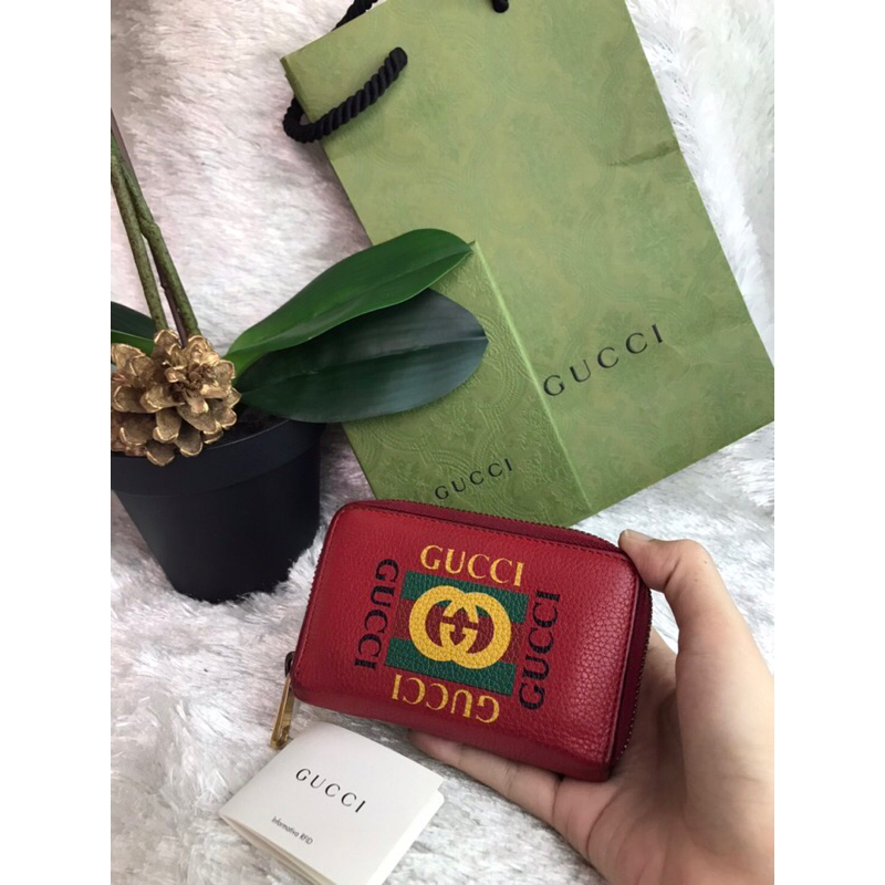 gucci กระเป๋าสตางค์แท้