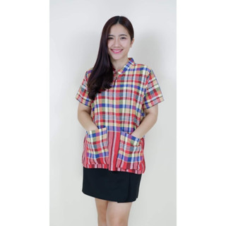 เสื้อผ้าขาวม้า เสื้อพื้นเมือง เสื้อผ้าฝ้าย