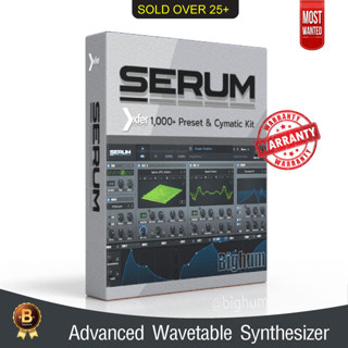 Xfer Serum &amp; SerumFX 1.357 + Cymatics Kits + Skin | win/mac | Full working