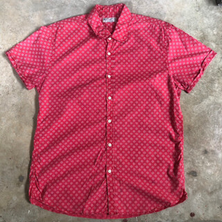 เสื้อฮาวาย Vtg.Hawaii Shirt SCOTCH &amp; SODA MADE IN INDIA Sz.XL 100% COTTON