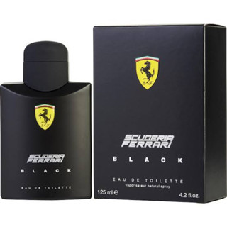 Scuderia Ferrari BLACK Eau de Toilette 125ml.