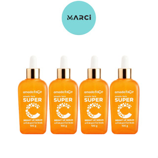 [4 ขวด] Amado Face Super C Bright Up Serum [100 g.]