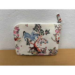 wallet กระเป๋าซิป Cath Kidston ขนาด 21x16 cm ของแท้ใบใหม่