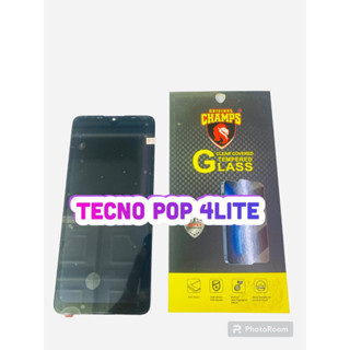 หน้าจอ LCD+ทัชสกรีน Tecno Pop4 Lite แท้ แถมฟีมล์กระจกกันรอย+กาว+ไขควง