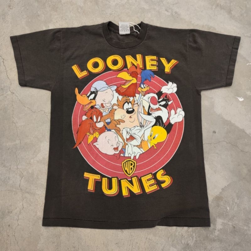 LOONEY TUNES เสื้อลายการ์ตูน หนัง วินเทจ heavy vintage