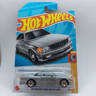 รถเหล็ก Hotwheels 89MERCEDES BENZ 560 SEC AMG (ib42)